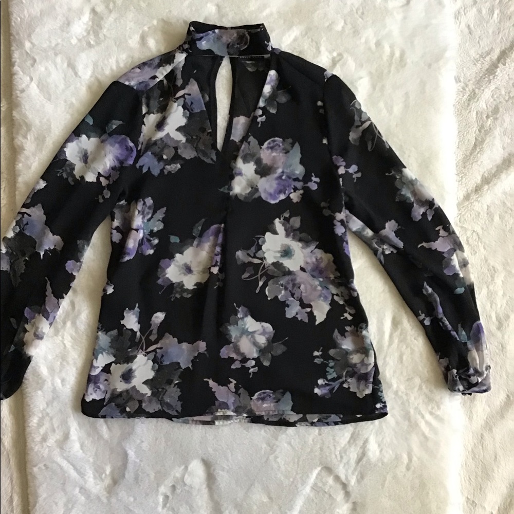 Belle Vere choker blouse, XS